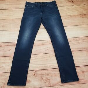 RW&CO Jeans Mens 32 Blue Outdoor Slim Fit Dark‎ Wash Denim Pants Adult 32x32